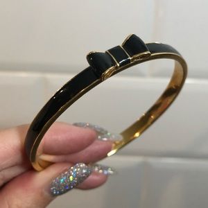 Kate Spade Black Bow Bangle